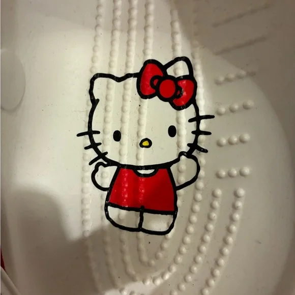 CROCS Red Hello Kitty Slippers-Red Classic clog-BRAND NEW